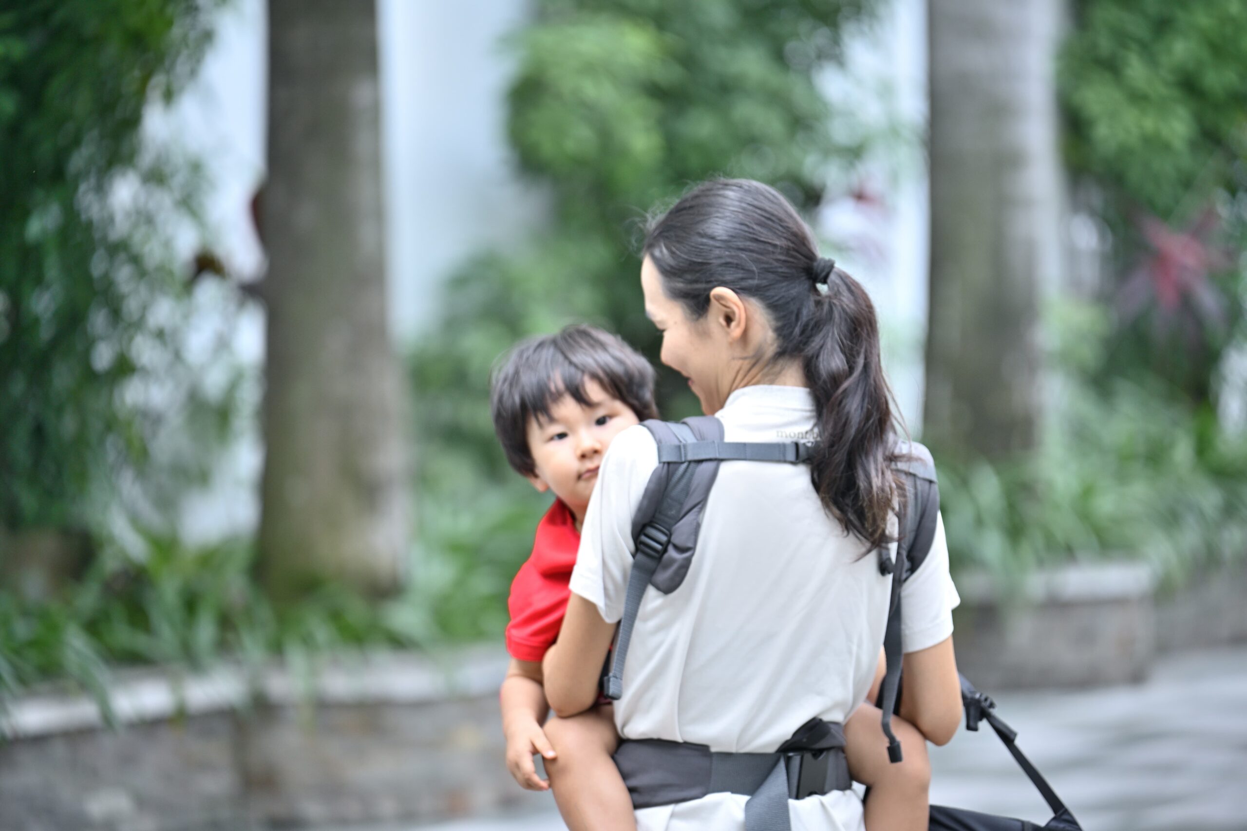 Parent supporting child through emotional meltdown calmly